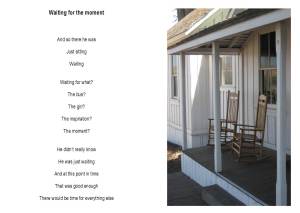 waiting for the moment