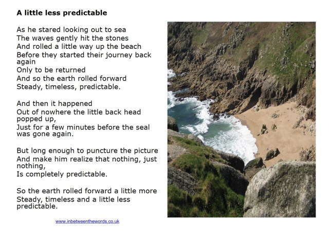 A little less predictable