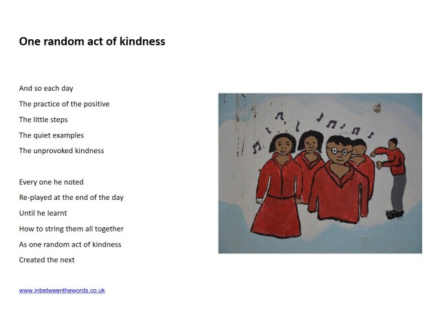 One random act of kindness